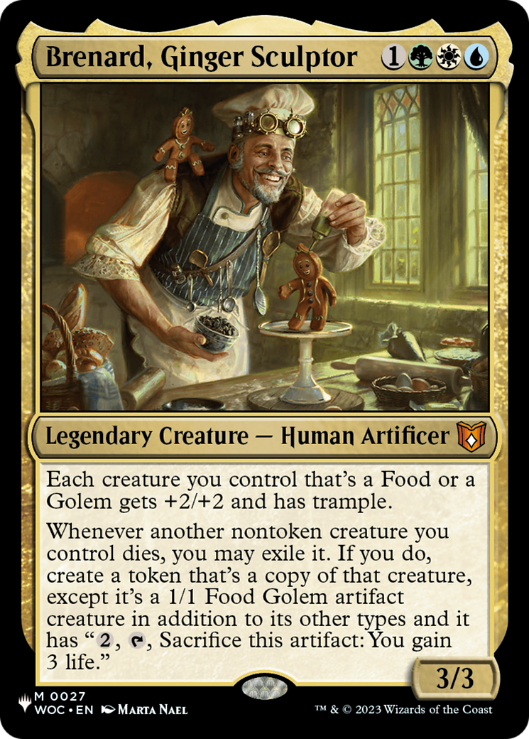 Brenard, Ginger Sculptor (WOC) [The List] | Galaxy Games LLC