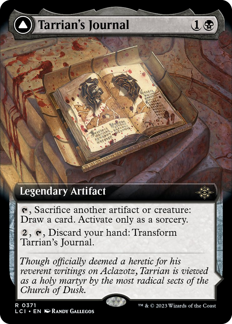 Tarrian's Journal // The Tomb of Aclazotz (Extended Art) [The Lost Caverns of Ixalan] | Galaxy Games LLC