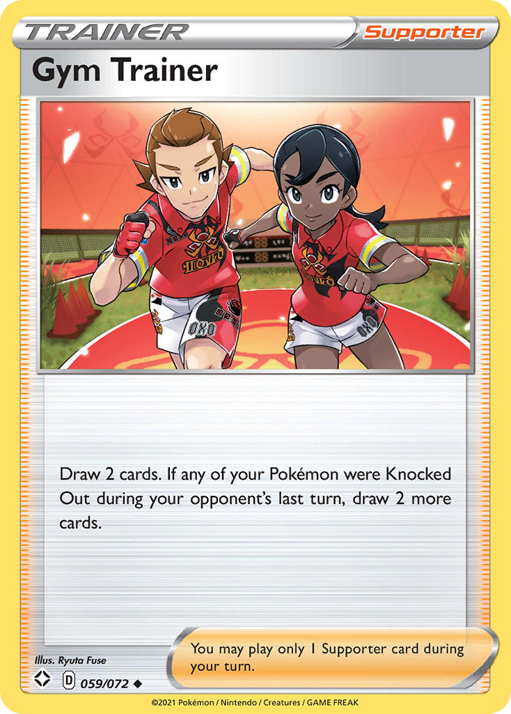 Gym Trainer (059/072) [Sword & Shield: Shining Fates] | Galaxy Games LLC