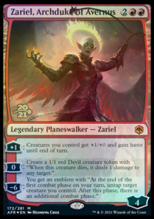 Zariel, Archduke of Avernus [Dungeons & Dragons: Adventures in the Forgotten Realms Prerelease Promos] | Galaxy Games LLC