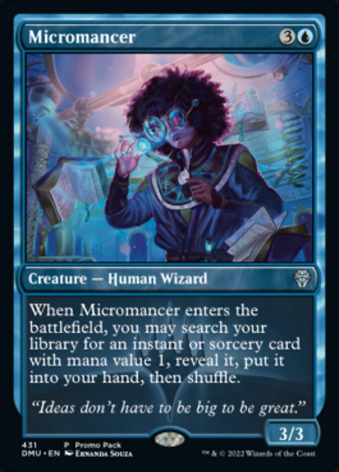 Micromancer (Promo Pack) [Dominaria United Promos] | Galaxy Games LLC