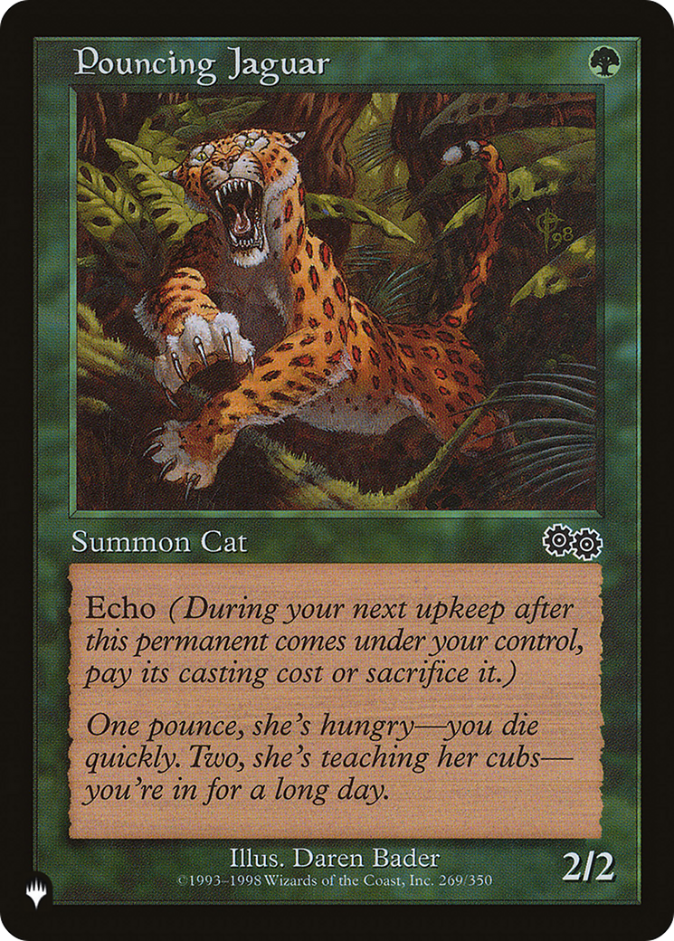 Pouncing Jaguar [The List] | Galaxy Games LLC