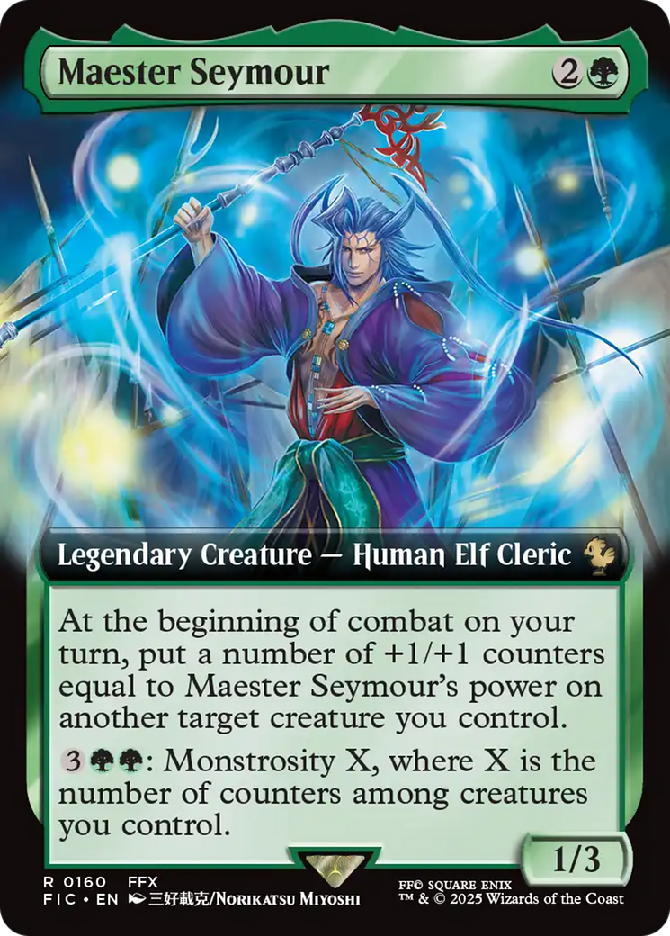 Maester Seymour (Extended Art) [FINAL FANTASY Commander] | Galaxy Games LLC