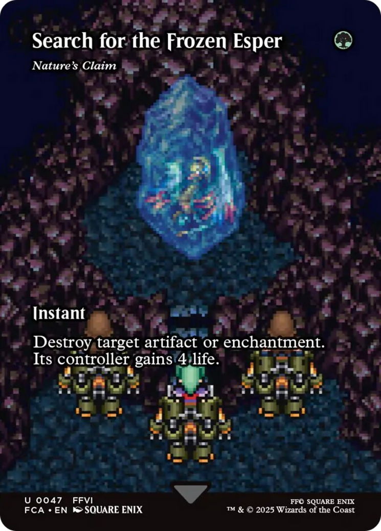 Search for the Frozen Esper - Nature's Claim (Showcase) [FINAL FANTASY : Through the Ages] | Galaxy Games LLC