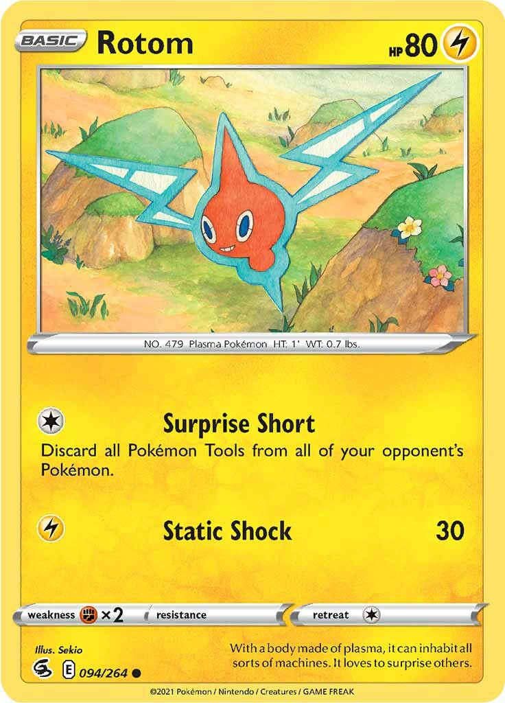 Rotom (094/264) [Sword & Shield: Fusion Strike] | Galaxy Games LLC