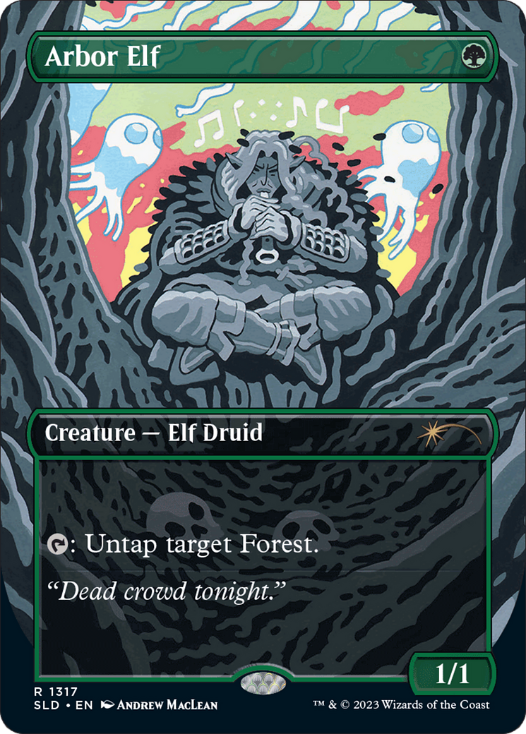 Arbor Elf (Rainbow Foil) [Secret Lair Drop Series] | Galaxy Games LLC