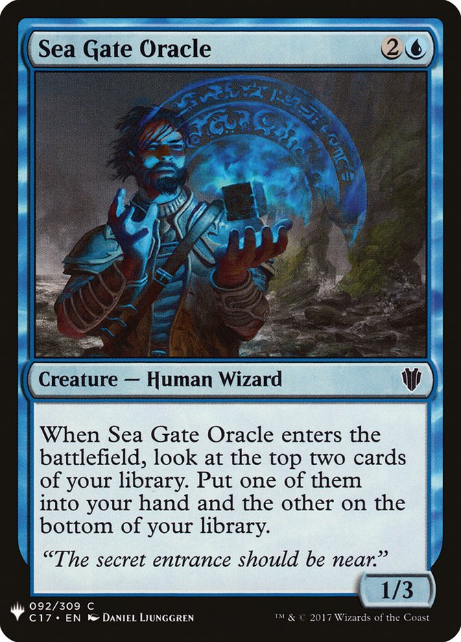 Sea Gate Oracle [Mystery Booster] | Galaxy Games LLC