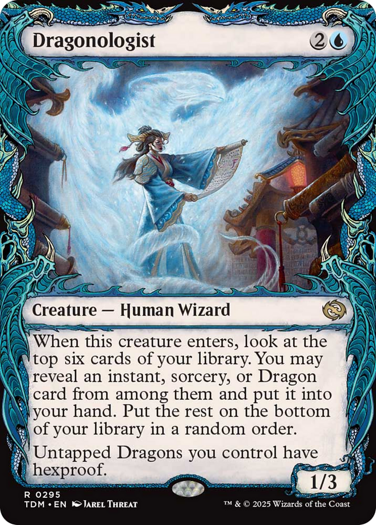 Dragonologist (Showcase) [Tarkir: Dragonstorm] | Galaxy Games LLC