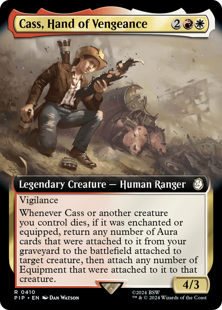 Cass, Hand of Vengeance (Extended Art) [Fallout] | Galaxy Games LLC