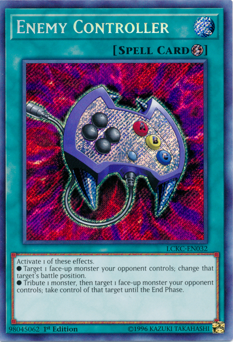 Enemy Controller [LCKC-EN032] Secret Rare | Galaxy Games LLC
