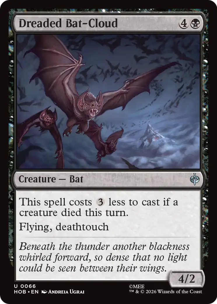 Dreaded Bat-Cloud [The Hobbit] | Galaxy Games LLC