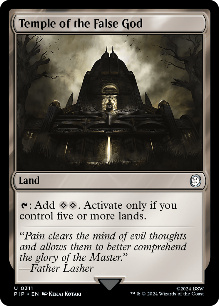Temple of the False God [Fallout] | Galaxy Games LLC