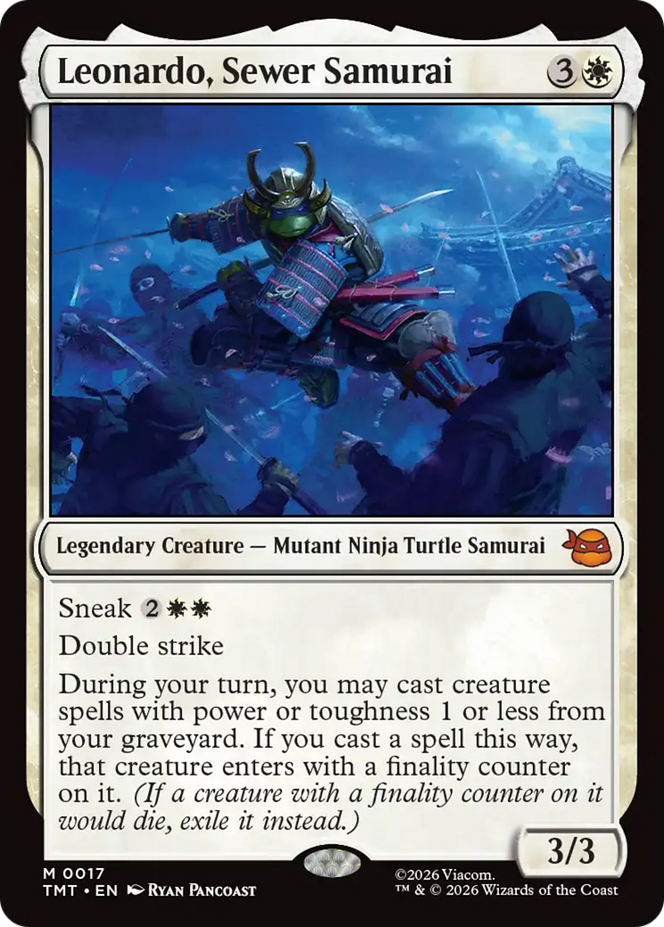 Leonardo, Sewer Samurai [Teenage Mutant Ninja Turtles] | Galaxy Games LLC