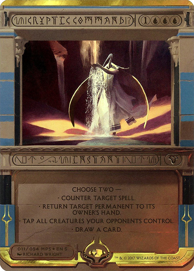 Cryptic Command (Invocation) [Amonkhet Invocations] | Galaxy Games LLC