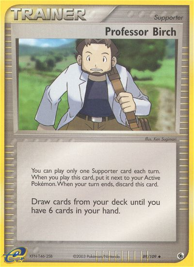 Professor Birch (89/109) [EX: Ruby & Sapphire] | Galaxy Games LLC