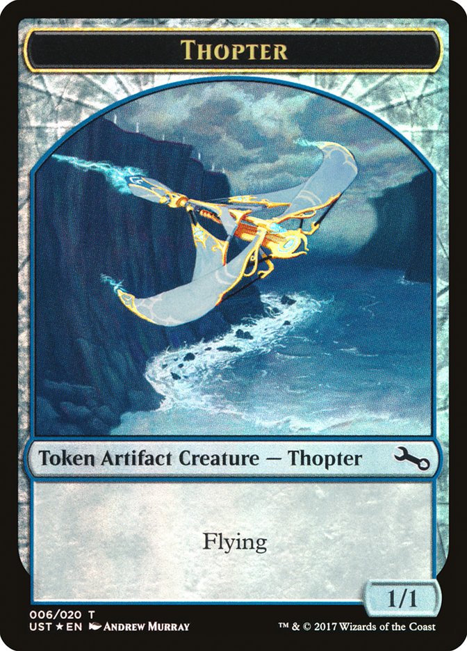 Thopter // Thopter Double-Sided Token [Unstable Tokens] | Galaxy Games LLC