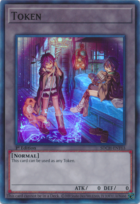 Token (T03) [SDCH-ENT03] Super Rare | Galaxy Games LLC