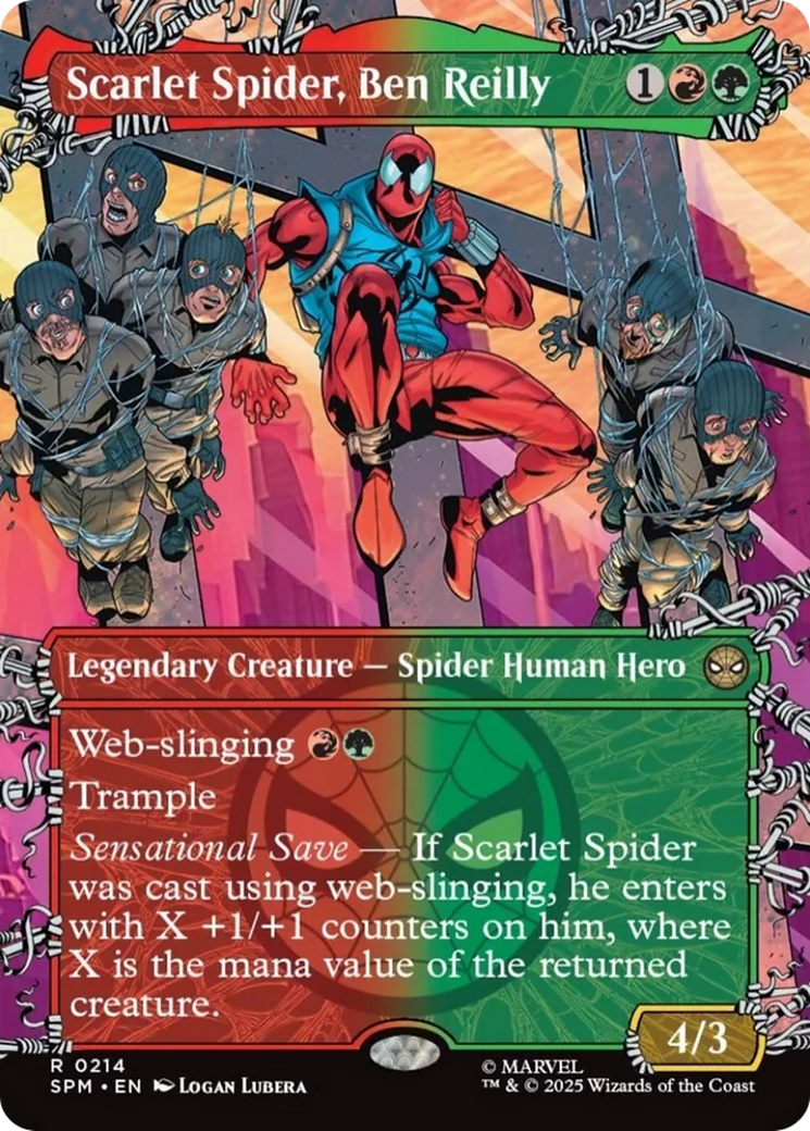 Scarlet Spider, Ben Reilly (Borderless) [Marvel's Spider-Man] | Galaxy Games LLC