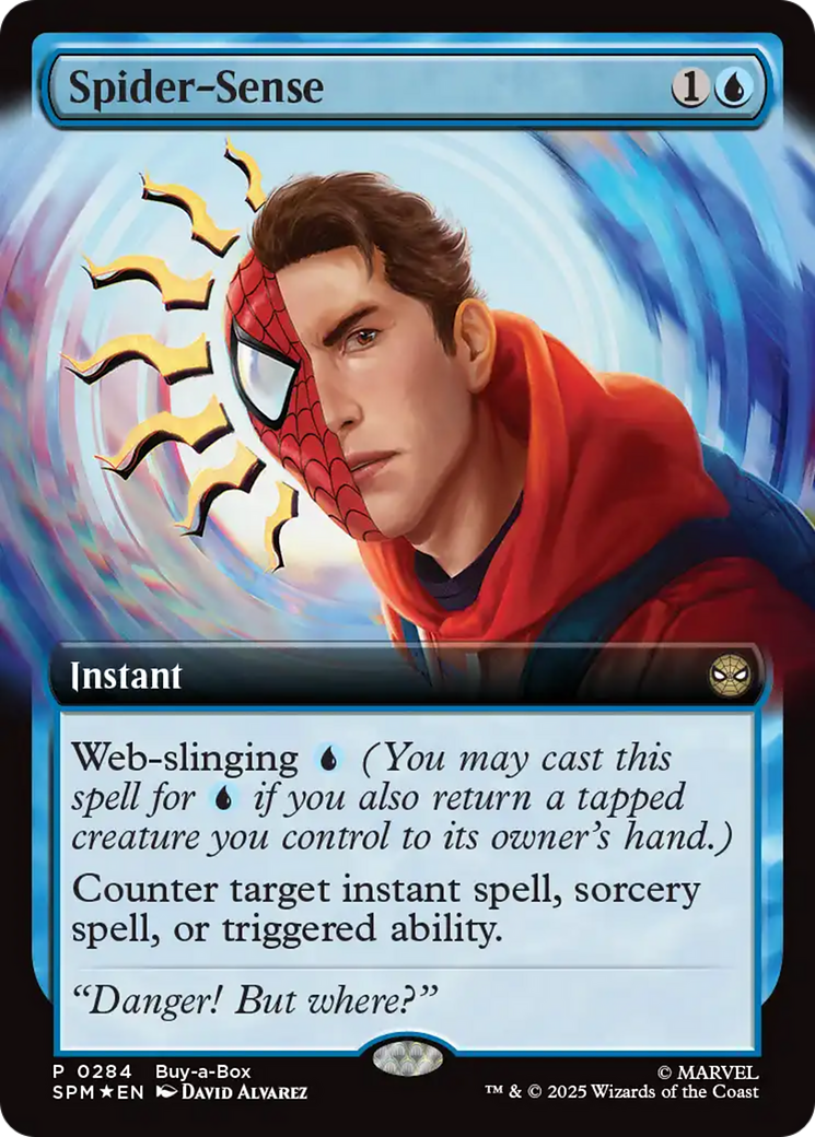 Spider-Sense (Extended Art) [Marvel's Spider-Man Promos] | Galaxy Games LLC