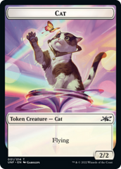 Cat // Storm Crow Double-Sided Token [Unfinity Tokens] | Galaxy Games LLC