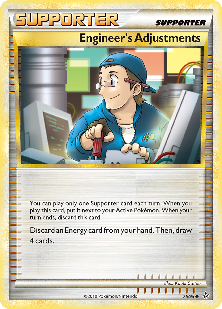 Engineer's Adjustments (75/95) [HeartGold & SoulSilver: Unleashed] | Galaxy Games LLC