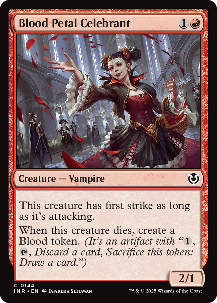 Blood Petal Celebrant [Innistrad Remastered] | Galaxy Games LLC