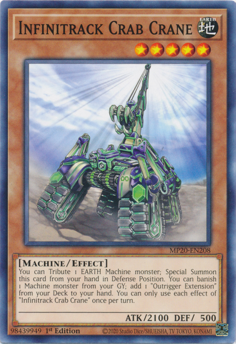Infinitrack Crab Crane [MP20-EN208] Common | Galaxy Games LLC