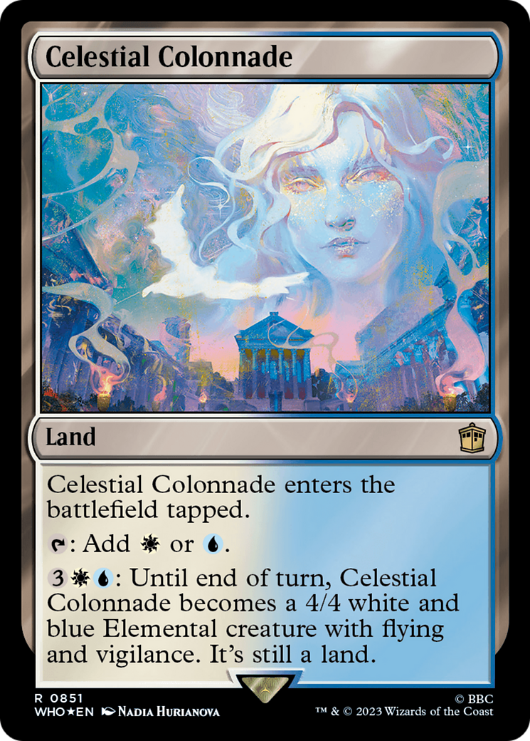 Celestial Colonnade (Surge Foil) [Doctor Who] | Galaxy Games LLC