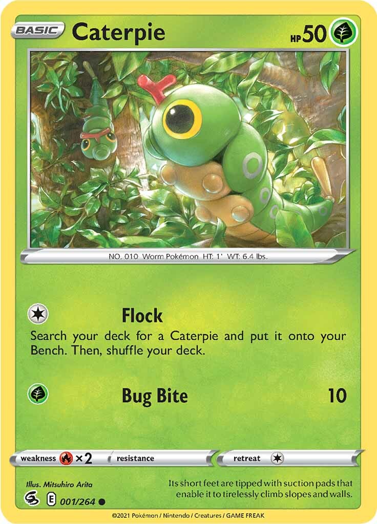 Caterpie (001/264) [Sword & Shield: Fusion Strike] | Galaxy Games LLC