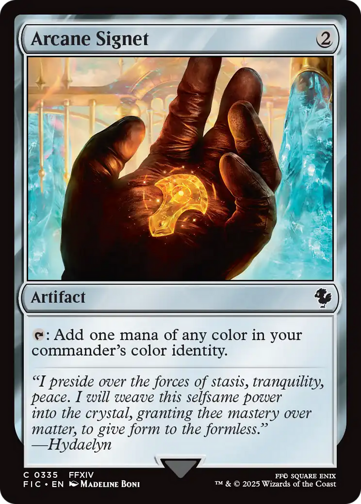 Arcane Signet (0335) [FINAL FANTASY Commander] | Galaxy Games LLC