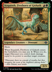 Itzquinth, Firstborn of Gishath [The Lost Caverns of Ixalan] | Galaxy Games LLC