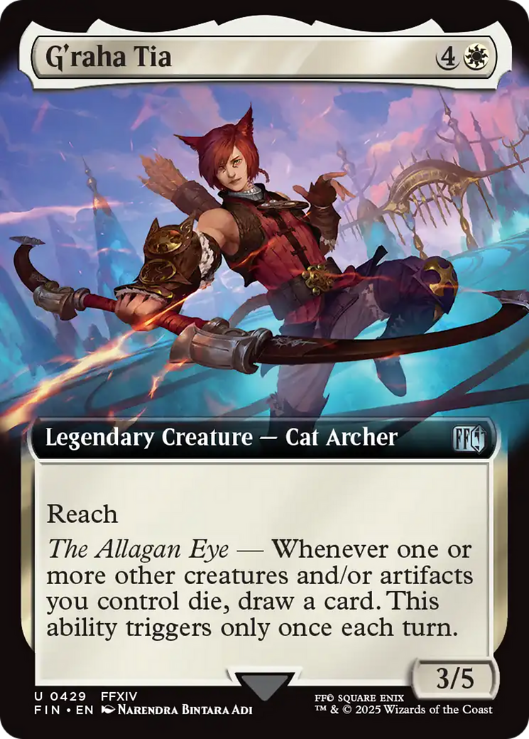 G'raha Tia (Extended Art) [FINAL FANTASY] | Galaxy Games LLC