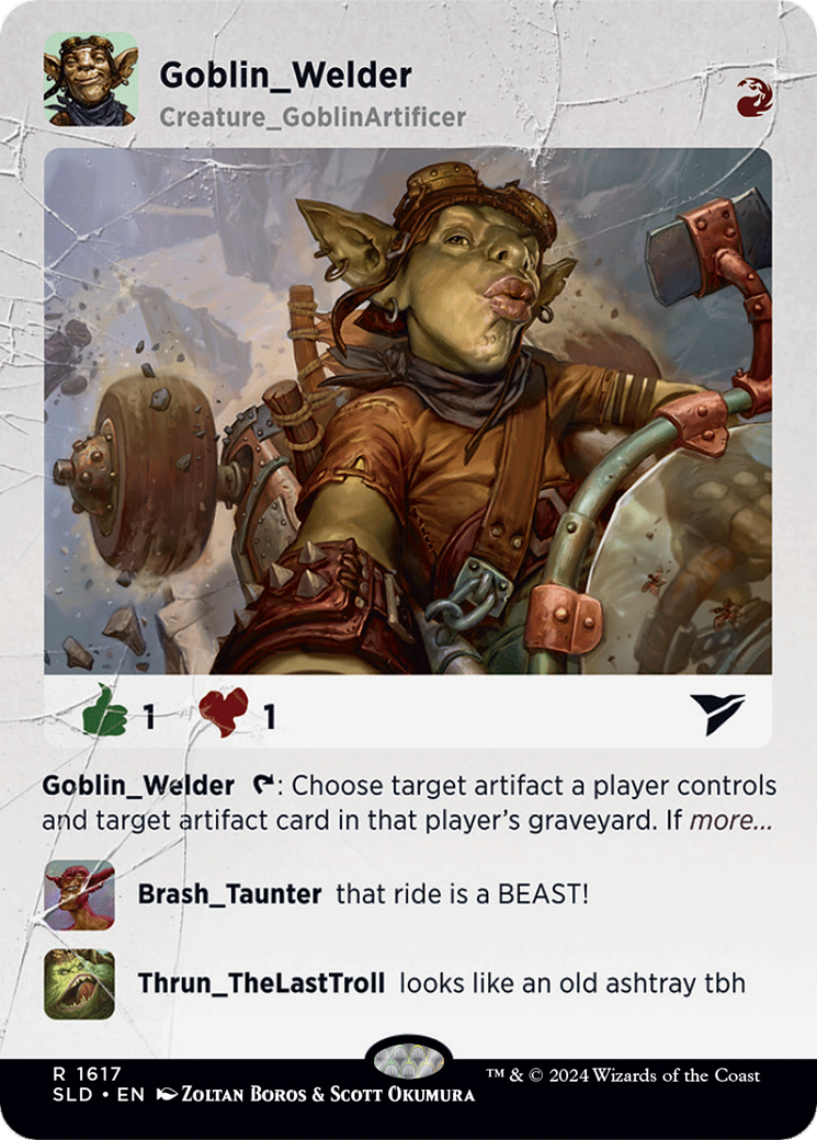 Goblin Welder [Secret Lair Drop Series] | Galaxy Games LLC