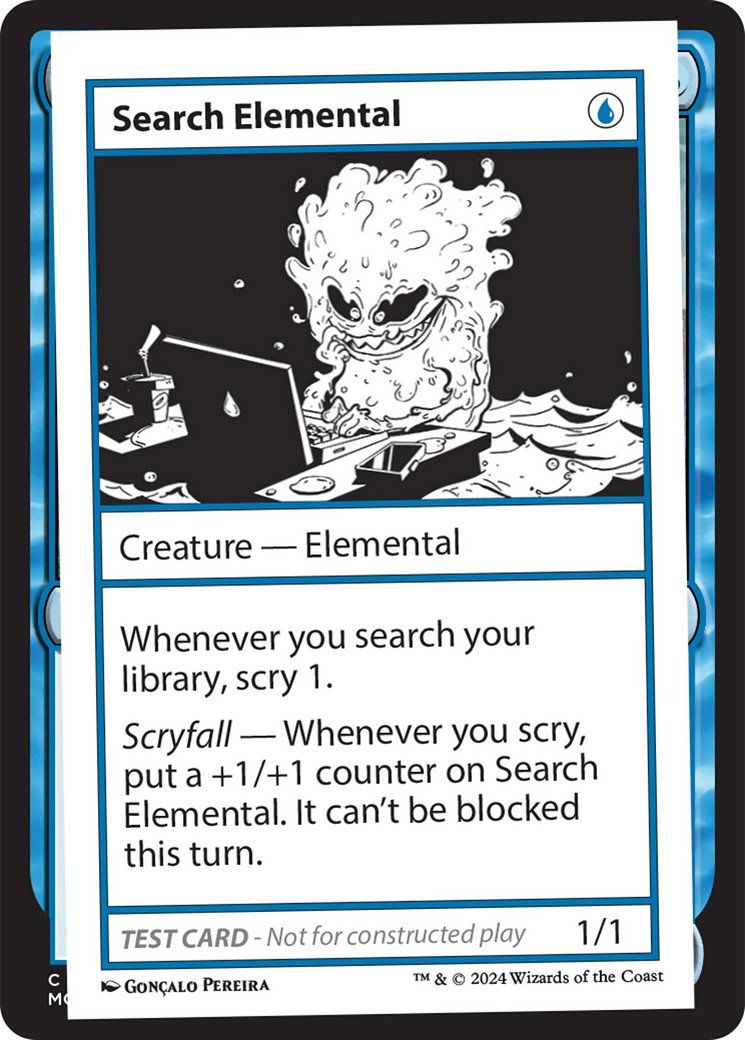 Search Elemental [Mystery Booster 2 Playtest Cards] | Galaxy Games LLC