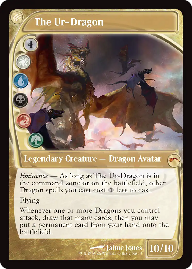 The Ur-Dragon (Retro Frame) [Secret Lair Drop Series] | Galaxy Games LLC