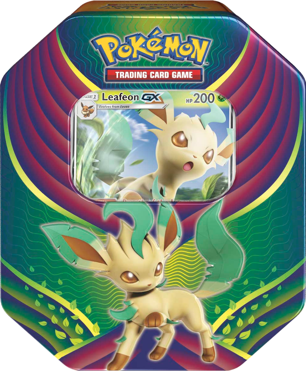 Evolution Celebration - Collector's Tin (Leafeon GX) | Galaxy Games LLC