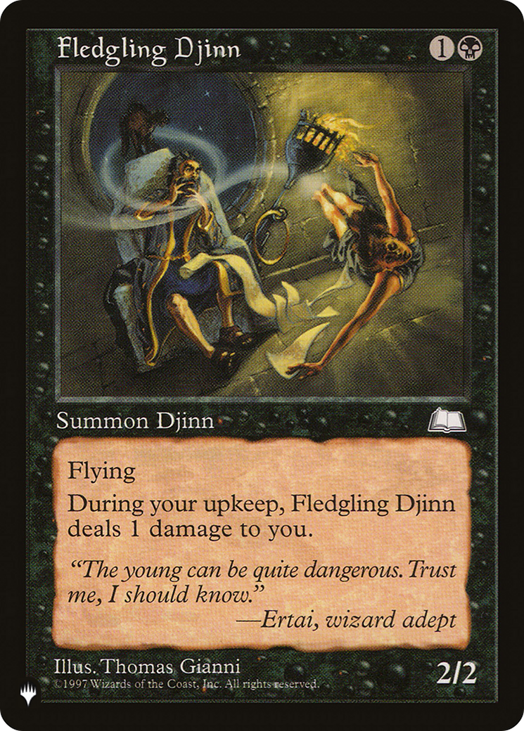 Fledgling Djinn [The List] | Galaxy Games LLC