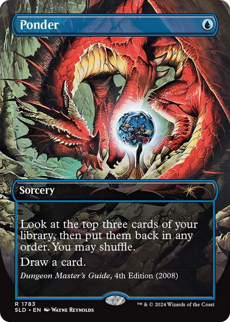 Ponder (1783) (Rainbow Foil) [Secret Lair Drop Series] | Galaxy Games LLC