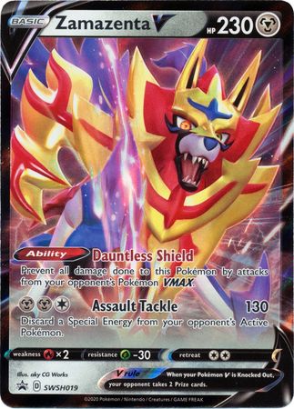 Zamazenta V (SWSH019) [Sword & Shield: Black Star Promos] | Galaxy Games LLC