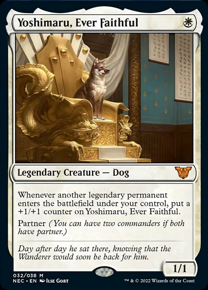 Yoshimaru, Ever Faithful [Kamigawa: Neon Dynasty Commander] | Galaxy Games LLC