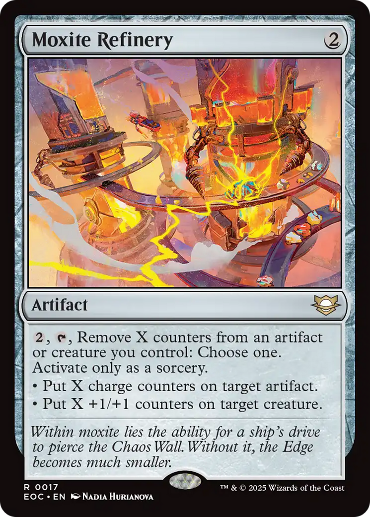 Moxite Refinery [Edge of Eternities Commander] | Galaxy Games LLC