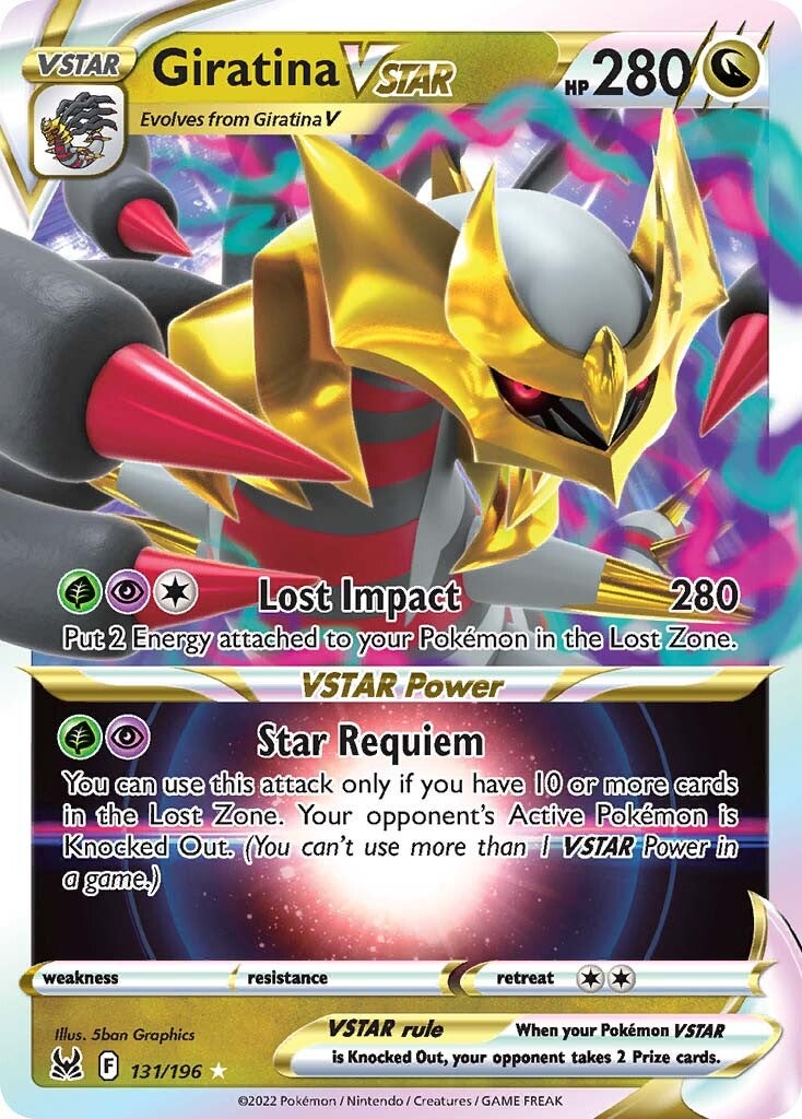 Giratina VSTAR (131/196) (Jumbo Card) [Sword & Shield: Lost Origin] | Galaxy Games LLC