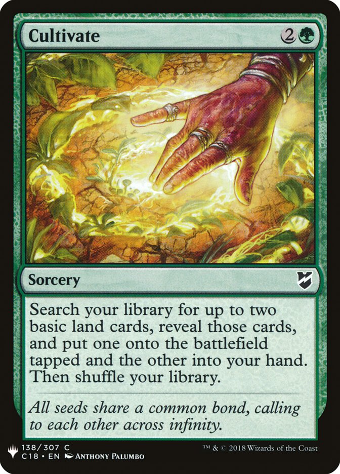 Cultivate [Mystery Booster] | Galaxy Games LLC