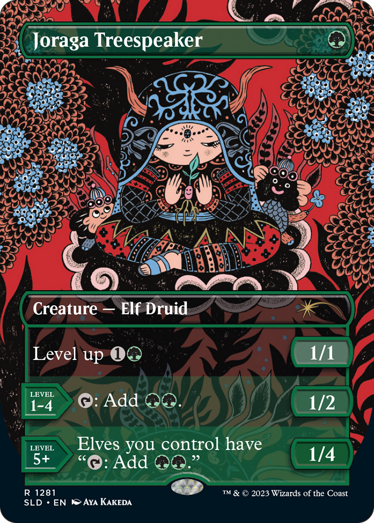 Joraga Treespeaker (Borderless) [Secret Lair Drop Series] | Galaxy Games LLC