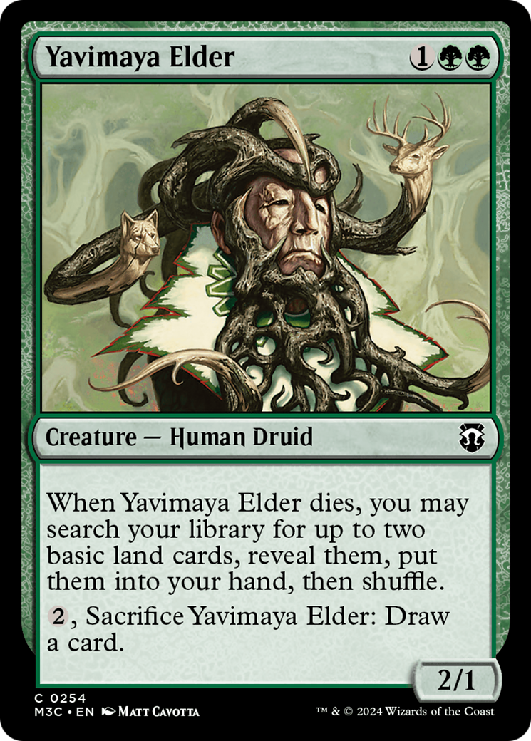 Yavimaya Elder [Modern Horizons 3 Commander] | Galaxy Games LLC