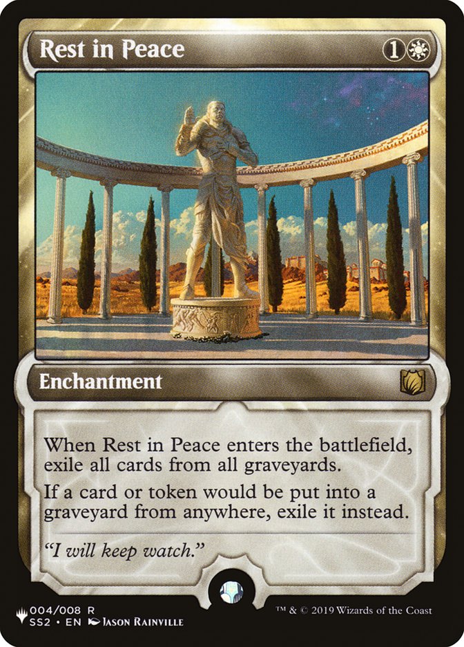 Rest in Peace [The List] | Galaxy Games LLC