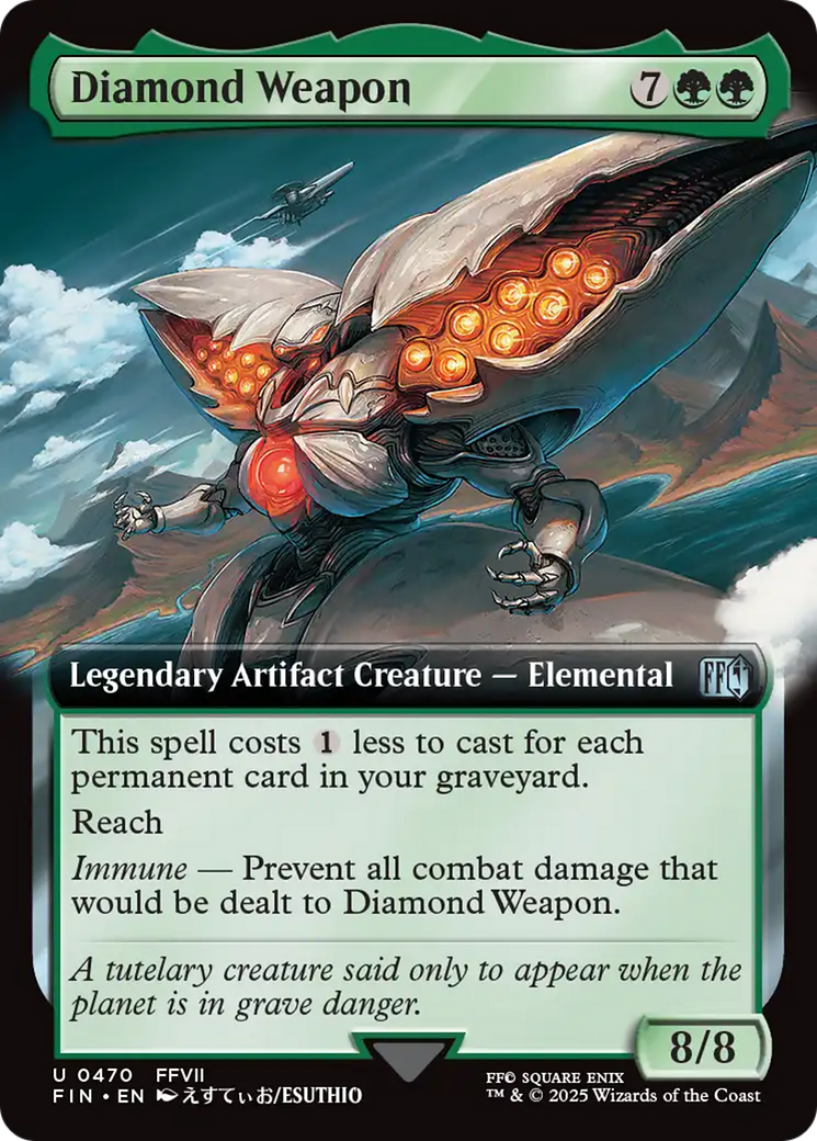 Diamond Weapon (Extended Art) [FINAL FANTASY] | Galaxy Games LLC