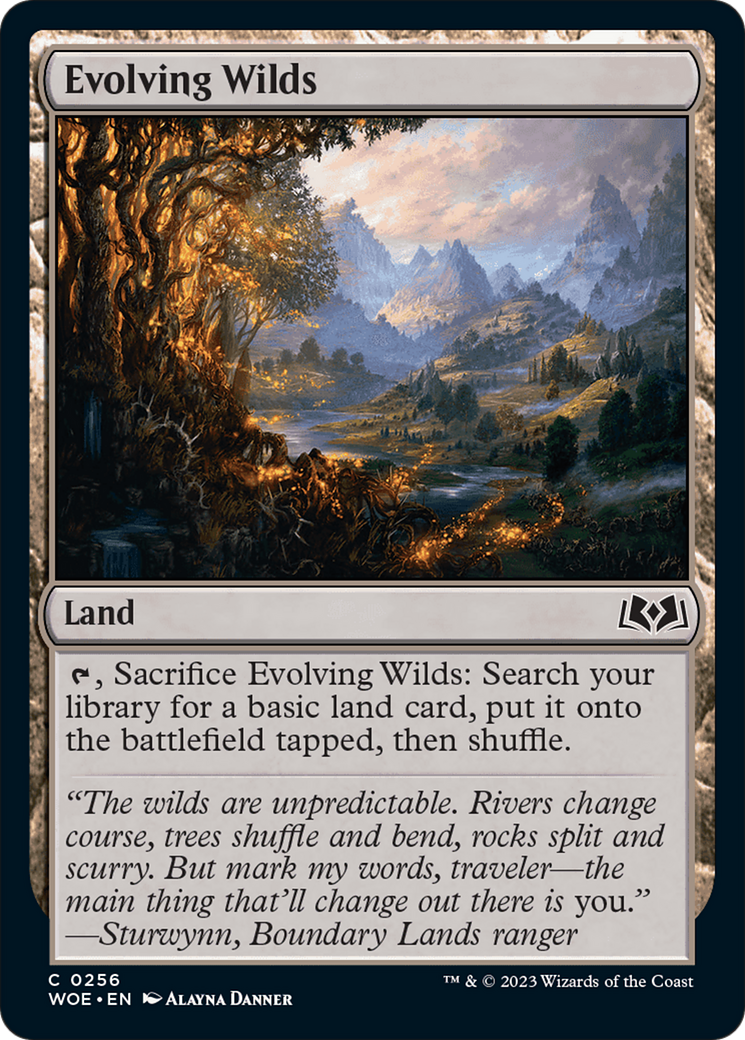 Evolving Wilds [Wilds of Eldraine] | Galaxy Games LLC