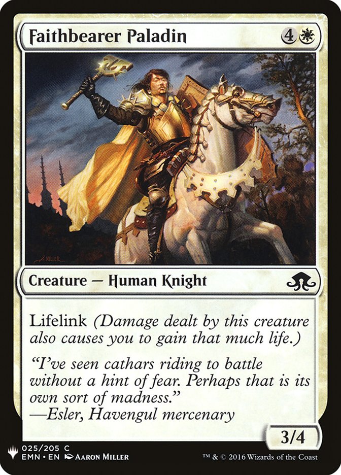 Faithbearer Paladin [Mystery Booster] | Galaxy Games LLC
