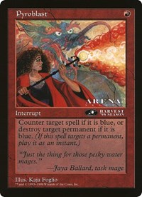 Pyroblast (3rd Place) (Oversized) [Oversize Cards] | Galaxy Games LLC